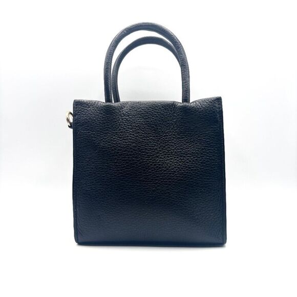 Coach Mini Cally Crossbody in Black Pebbled Leather (PRE-OWNED) - Picture 6 of 7